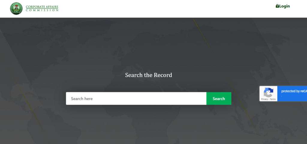 business registration number search tool page